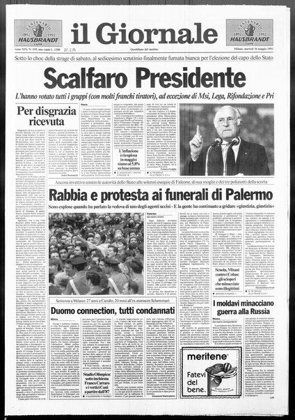 Il giornale : quotidiano del mattino